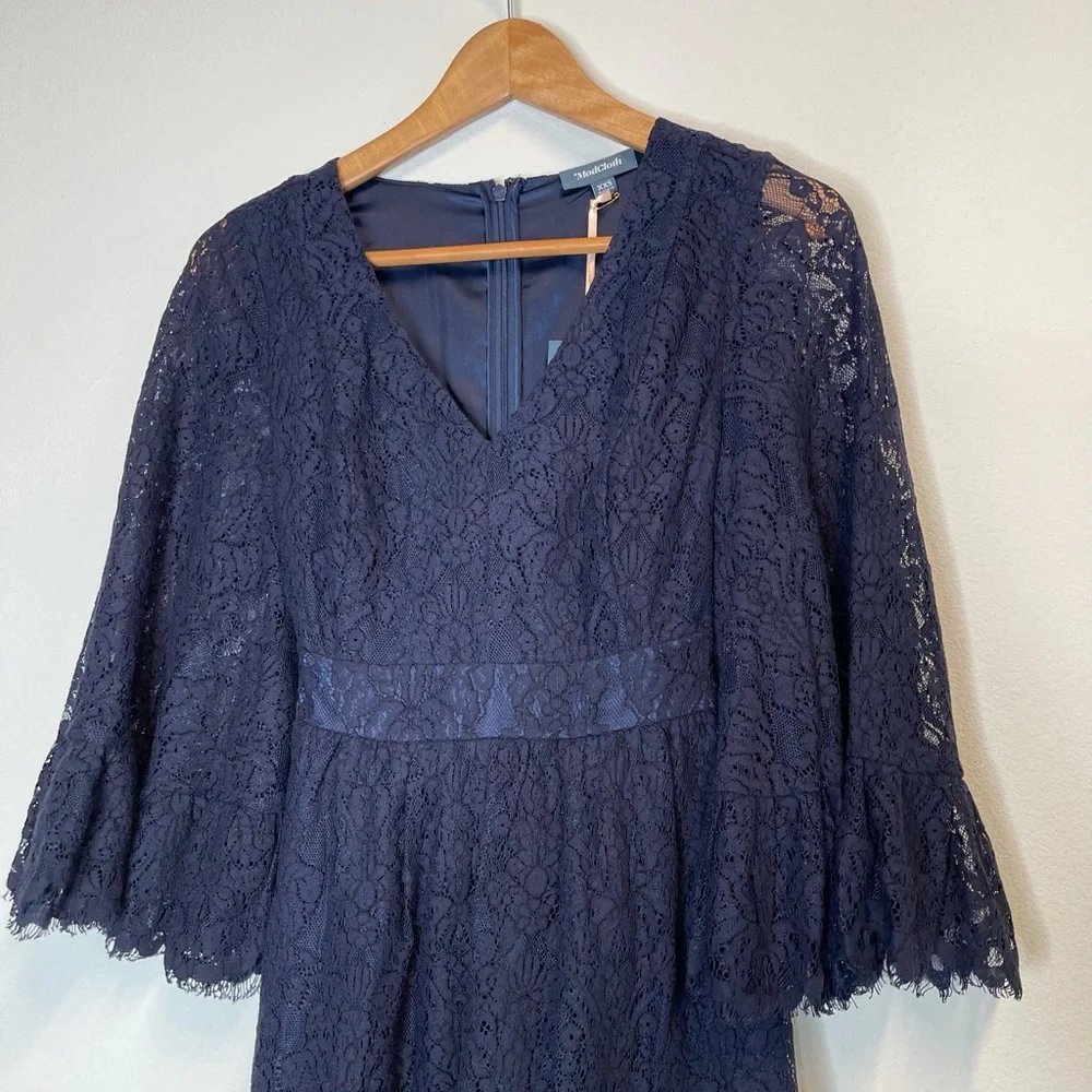 ModCloth Through the Bluebells Lace Dress - Picture 4 of 8